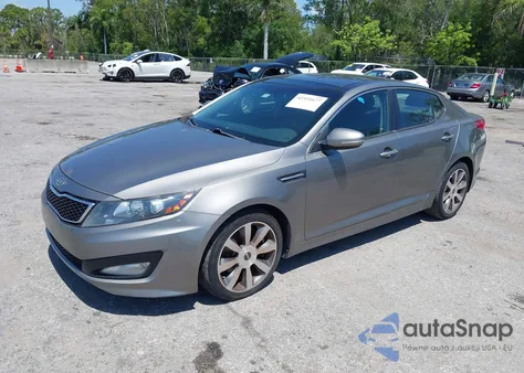 2012 Kia Optima Sx z USA, uszkodzony, nr VIN 5XXGR4A6XCG062233